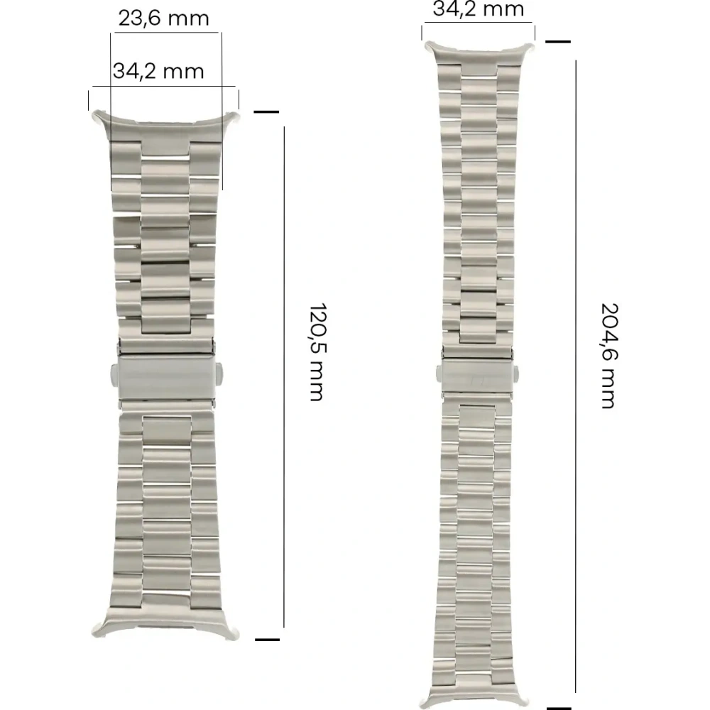 Hurtownia GSM - Bizon Strap Watch Aura Samsung Galaxy Watch Ultra 47 mm argintiu - BIZ8074 - {ean13} - Hurt