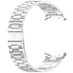 Hurtownia GSM - Pasek ze stali nierdzewnej Bizon Strap Watch Aura do Samsung Galaxy Watch Ultra 47 mm stříbrný - BIZ8074 - {ean13} - Hurt