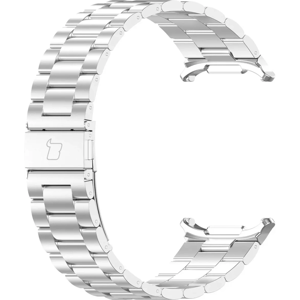 Hurtownia GSM - Bizon Strap Uhr Aura Samsung Galaxy Uhr Ultra 47 mm silber - BIZ8074 - {ean13} - Hurt