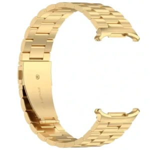Hurtownia GSM - Pasek ze stali nierdzewnej Bizon Strap Watch Aura do Samsung Galaxy Watch Ultra 47 mm zlatý - BIZ8075 - {ean13} - Hurt