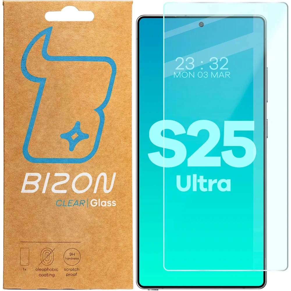 Hurtownia GSM - Szkło hartowane Bizon Glass Clear 2 do Samsung Galaxy S25 Ultra - BIZ8076 - {ean13} - Hurt