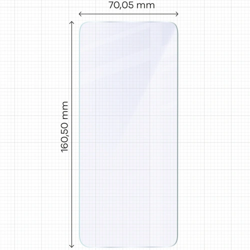 Elastyczne szkło hybrydowe Bizon Glass Mule do Infinix Hot 50 Pro 4G