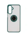 Hurtownia GSM - Bizon Case Hybrid Ring Samsung Galaxy A26 5G fumuriu cu un cadru verde închis - BIZ8080 - {ean13} - Hurt