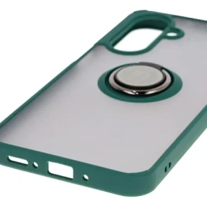 Hurtownia GSM - Bizon Case Hybrid Ring Samsung Galaxy A26 5G fumuriu cu un cadru verde închis - BIZ8080 - {ean13} - Hurt