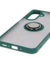 Hurtownia GSM - Bizon Case Hybrid Ring Samsung Galaxy A26 5G fumuriu cu un cadru verde închis - BIZ8080 - {ean13} - Hurt
