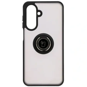 Hurtownia GSM - Etui s úchopem na prst Bizon Case Hybrid Ring pro Samsung Galaxy A26 5G kouřové s černým rámečkem - BIZ8081 - {ean13} - Hurt