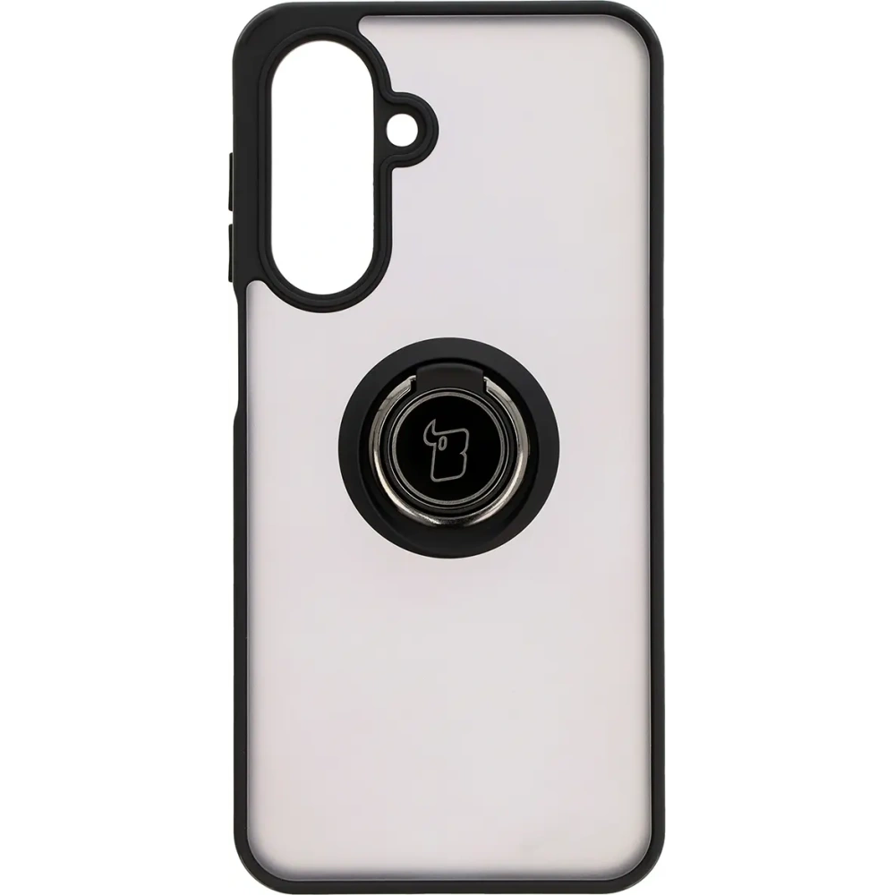 Hurtownia GSM - Bizon Case Hybrid Ring Samsung Galaxy A26 5G fumuriu cu un cadru negru - BIZ8081 - {ean13} - Hurt