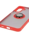 Hurtownia GSM - Bizon Case Hybrid Ring Samsung Galaxy A26 5G füstös piros kerettel - BIZ8082 - {ean13} - Hurt