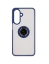 Wholesale Bizon Case Hybrid Ring Samsung Galaxy A26 5G smoky with a navy blue frame - BIZ8083 - {ean13} - Hurt