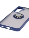 Wholesale Bizon Case Hybrid Ring Samsung Galaxy A26 5G smoky with a navy blue frame - BIZ8083 - {ean13} - Hurt