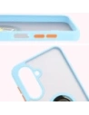 Hurtownia GSM - Bizon Case Hybrid Ring Samsung Galaxy A26 5G fumuriu cu un cadru albastru deschis - BIZ8084 - {ean13} - Hurt