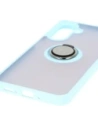 Hurtownia GSM - Bizon Case Hybrid Ring Samsung Galaxy A26 5G füstös színben, világoskék kerettel - BIZ8084 - {ean13} - Hurt