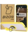 Wholesale Bizon Case Hybrid Ring Samsung Galaxy A26 5G smoky with a yellow frame - BIZ8085 - {ean13} - Hurt
