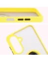 Wholesale Bizon Case Hybrid Ring Samsung Galaxy A26 5G smoky with a yellow frame - BIZ8085 - {ean13} - Hurt