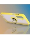 Wholesale Bizon Case Hybrid Ring Samsung Galaxy A26 5G smoky with a yellow frame - BIZ8085 - {ean13} - Hurt
