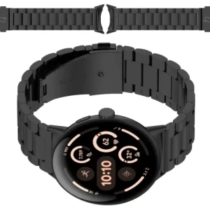 Wholesale Bizon Strap Watch Aura Google Pixel Watch 3 / 2 / 1 41 mm black - BIZ8086 - {ean13} - Hurt