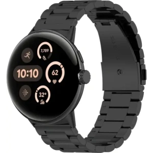 Hurtownia GSM - Bizon szíjas óra Aura Google Pixel Óra 3 / 2 / 1 41 mm fekete - BIZ8086 - {ean13} - Hurt