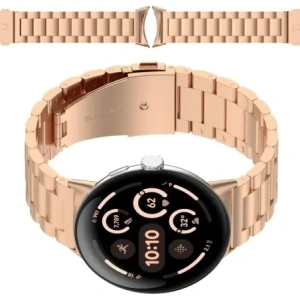 Wholesale Bizon Strap Watch Aura Google Pixel Watch 3 / 2 / 1 41 mm rose gold - BIZ8087 - {ean13} - Hurt