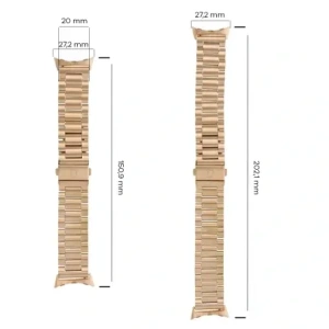 Hurtownia GSM - Bizon Strap Watch Aura Google Pixel Watch 3 / 2 / 1 41 mm rózsaarany - BIZ8087 - {ean13} - Hurt