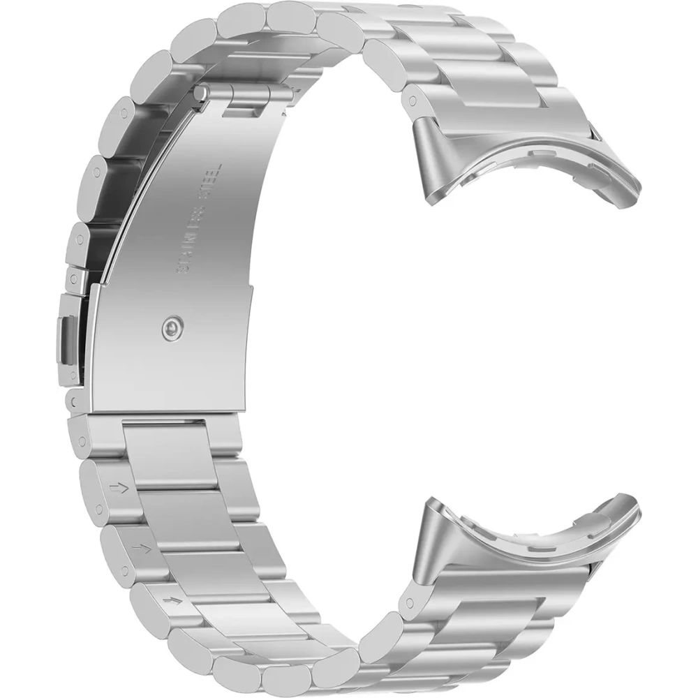 Hurtownia GSM - Bizon Strap Watch Aura Google Pixel Ceas 3 / 2 / 1 41 mm argintiu - BIZ8088 - {ean13} - Hurt