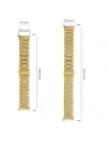 Hurtownia GSM - Bizon Strap Uhr Aura Google Pixel Uhr 3 / 2 / 1 41 mm gold - BIZ8089 - {ean13} - Hurt
