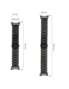 Hurtownia GSM - Ceas cu curea Bizon Aura Google Pixel Ceas 3 45 mm negru - BIZ8090 - {ean13} - Hurt