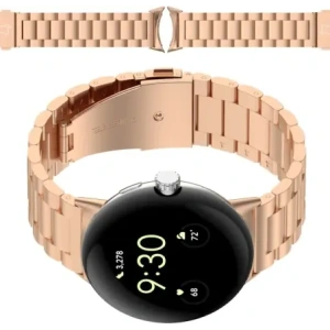 Wholesale Bizon Strap Watch Aura Google Pixel Watch 3 45 mm rose gold - BIZ8091 - {ean13} - Hurt