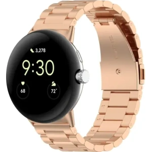 Wholesale Bizon Strap Watch Aura Google Pixel Watch 3 45 mm rose gold - BIZ8091 - {ean13} - Hurt