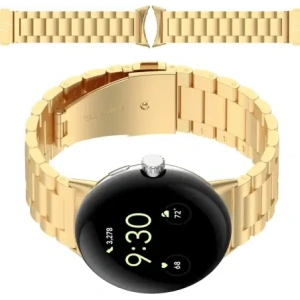 Wholesale Bizon Strap Watch Aura Google Pixel Watch 3 45 mm gold - BIZ8093 - {ean13} - Hurt