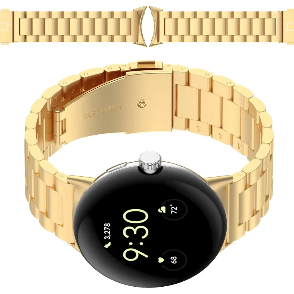 Hurtownia GSM - Bizon Strap Watch Aura Google Pixel Ceas 3 45 mm aurie - BIZ8093 - {ean13} - Hurt