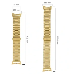 Hurtownia GSM - Bizon Strap Óra Aura Google Pixel Óra 3 45 mm arany - BIZ8093 - {ean13} - Hurt
