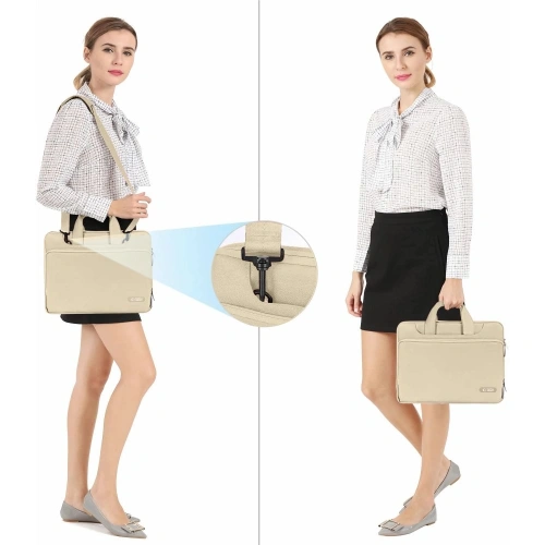 Torba Tech-Protect Pocket Bag Laptop 13-14 Desert Beige