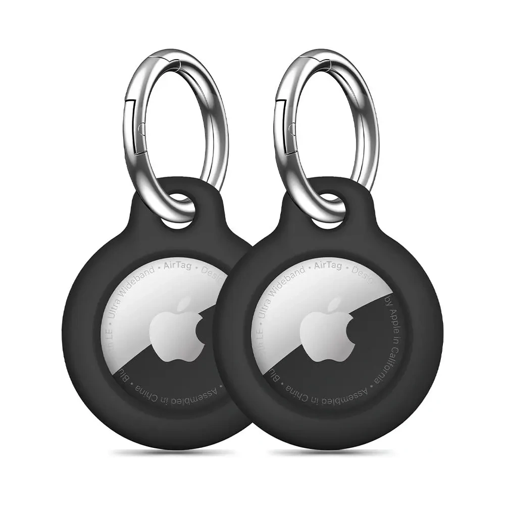 Wholesale Tech-Protect Rough Apple Airtag Black [2 PACK] - THP3749 - {ean13} - Hurt