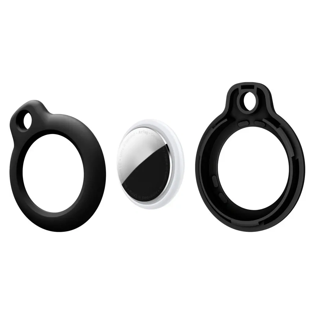Wholesale Tech-Protect Rough Apple Airtag Black [2 PACK] - THP3749 - {ean13} - Hurt
