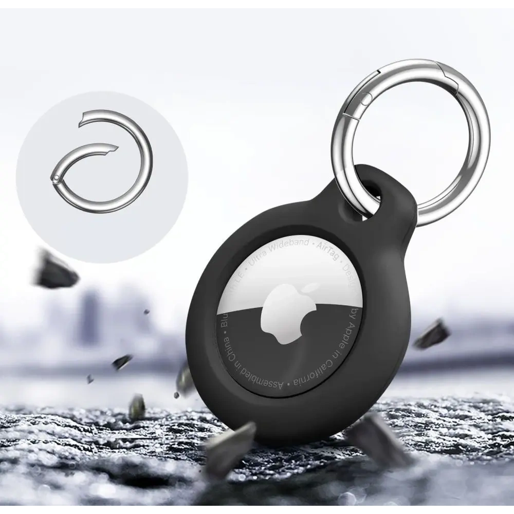 Wholesale Tech-Protect Rough Apple Airtag Black [2 PACK] - THP3749 - {ean13} - Hurt