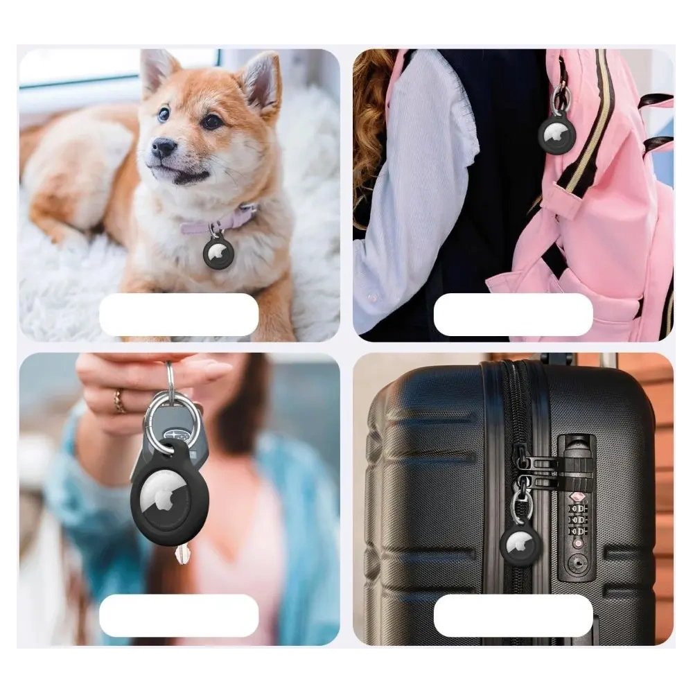 Wholesale Tech-Protect Rough Apple Airtag Black [2 PACK] - THP3749 - {ean13} - Hurt