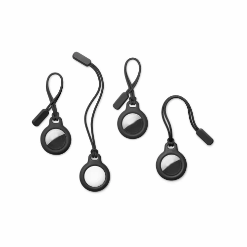 Etui Tech-Protect Rough Chain Apple Airtag Black [2 PACK]