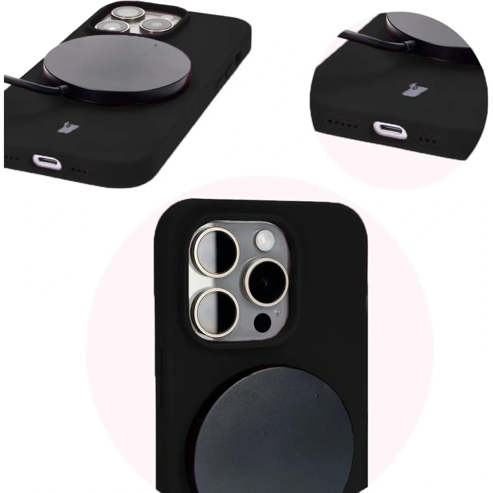 Hurtownia GSM - Bizon Soft Case Apple iPhone 14 Pro negru - BIZ8097 - {ean13} - Hurt