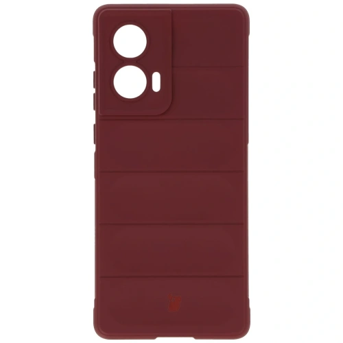 Pancerne etui Bizon Case Tur do Motorola Edge 50 Fusion ciemnofioletowe