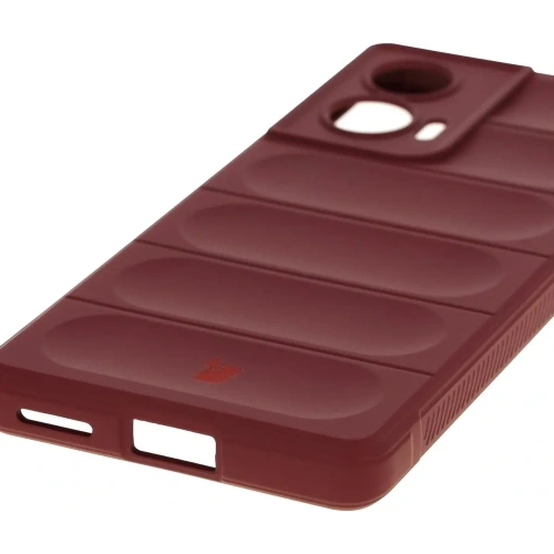 Pancerne etui Bizon Case Tur do Motorola Edge 50 Fusion ciemnofioletowe