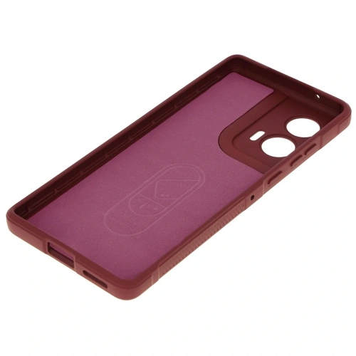 Pancerne etui Bizon Case Tur do Motorola Edge 50 Fusion ciemnofioletowe