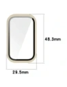 Hurtownia GSM - Etui ze skla na hodinky Bizon Case+Glass Watch do Xiaomi Smart Band 9 Active / Redmi Smart Band 3 béžové - BIZ8100 - {ean13} - Hurt