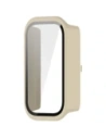 Hurtownia GSM - Etui ze skla na hodinky Bizon Case+Glass Watch do Xiaomi Smart Band 9 Active / Redmi Smart Band 3 béžové - BIZ8100 - {ean13} - Hurt