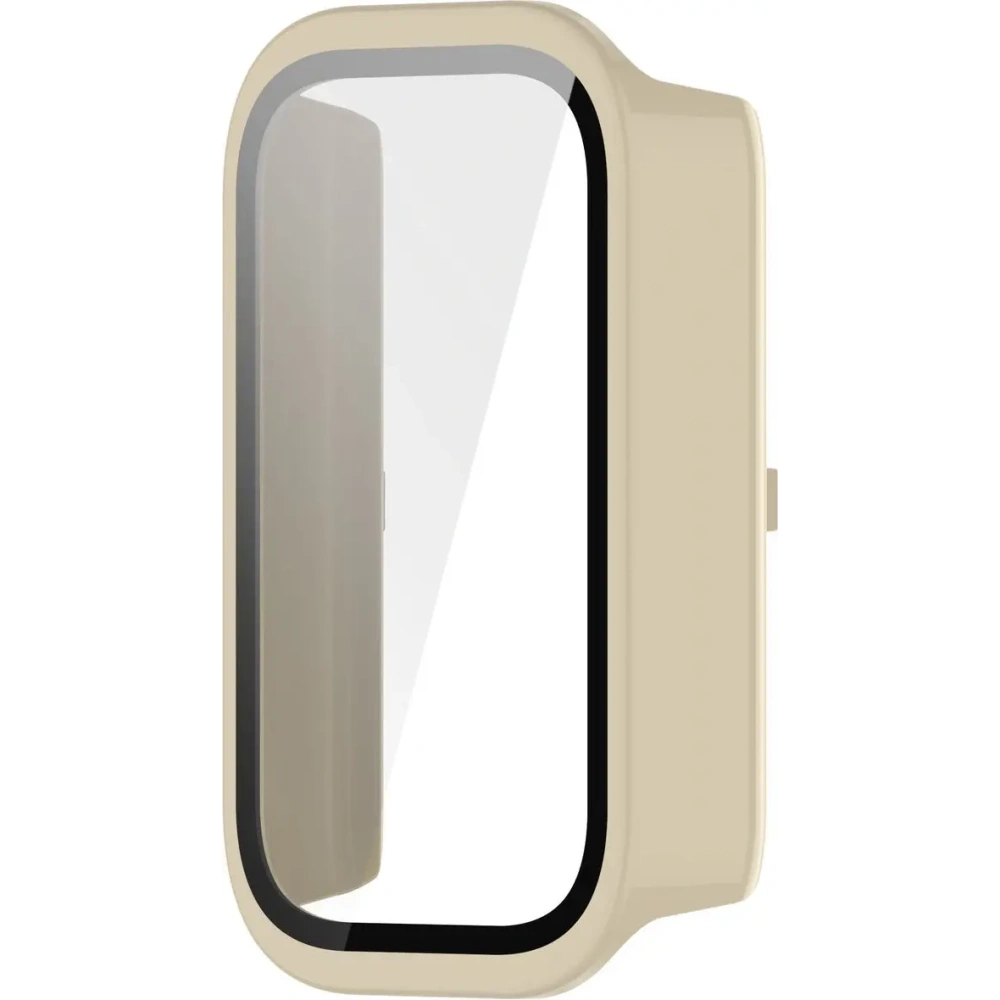 Hurtownia GSM - Etui ze skla na hodinky Bizon Case+Glass Watch do Xiaomi Smart Band 9 Active / Redmi Smart Band 3 béžové - BIZ8100 - {ean13} - Hurt