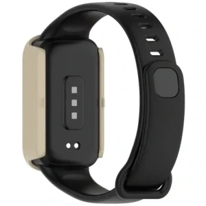 Hurtownia GSM - Bizon Case+Glass Óra Xiaomi Smart Band 9 Active / Redmi Smart Band 3 bézs - BIZ8100 - {ean13} - Hurt