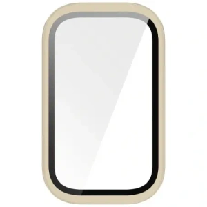 Hurtownia GSM - Bizon Case+Glass Óra Xiaomi Smart Band 9 Active / Redmi Smart Band 3 bézs - BIZ8100 - {ean13} - Hurt