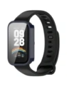Etui se sklem na hodinky Bizon Case+Glass Watch pro Xiaomi Smart Band 9 Active / Redmi Smart Band 3 modré