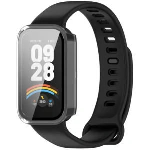 Hurtownia GSM - Etui se sklem na hodinky Bizon Case+Glass Watch pro Xiaomi Smart Band 9 Active / Redmi Smart Band 3 průhledné - BIZ8102 - {ean13} - Hurt