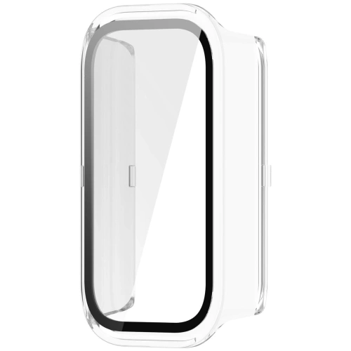 Etui ze szkłem do zegarka Bizon Case+Glass Watch do Xiaomi Smart Band 9 Active / Redmi Smart Band 3 przezroczyste