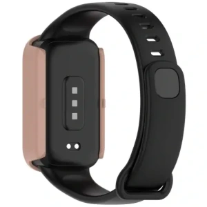 Hurtownia GSM - Bizon Case+Glass Watch Xiaomi Smart Band 9 Aktív / Redmi Smart Band 3 rózsaszín - BIZ8103 - {ean13} - Hurt